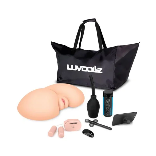 Luvdollz Remote Control Vibrating Butt - Cream — image 8 of 9