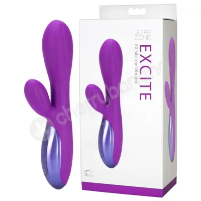 Ultrazone Excite Purple Rechargeable Vibrator