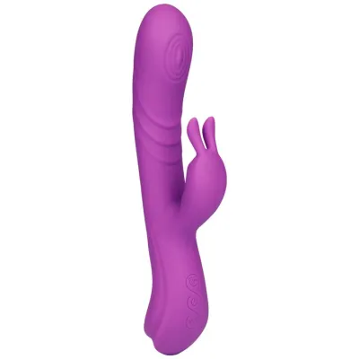 Bondara Cum Hither Purple Silicone 15 Function Rabbit Vibrator