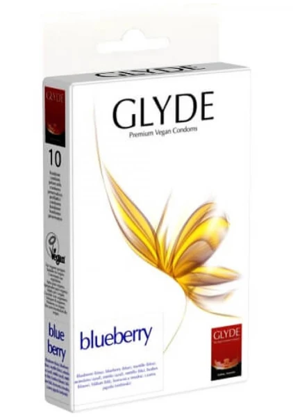 Glyde Ultra Flavored Vegan Condoms - 10 Pack