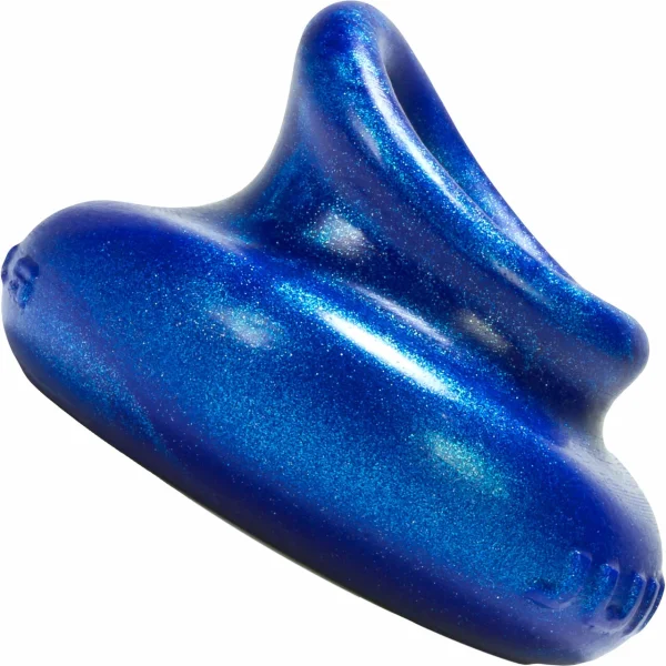 Oxballs Juicy Pumper Silicone Cock Ring 3.5 Inch - Blue — image 5 of 7