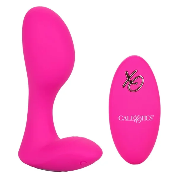 Silicone Remote G-Spot Arouser Waterproof Rechargeable Vibrator By CalExotics