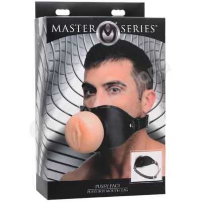 Master Series Pussy Face Oral Sex Adjustable Fuckable Mouth Gag