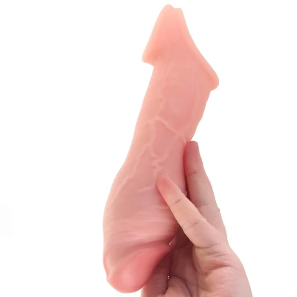 Fantasy X-tensions Elite Silicone 6" Penis Extension With Ball Strap & 2" Removable Extender  - Vanilla
