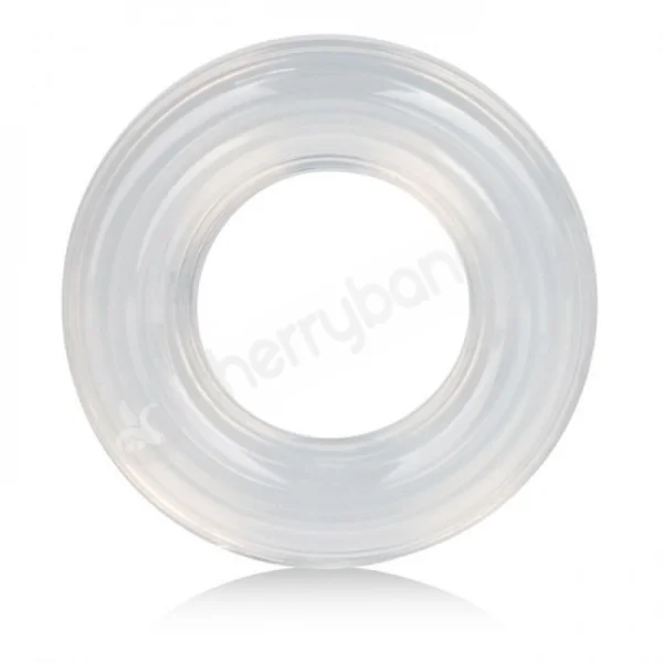 Premium Silicone Clear Cock Ring Set