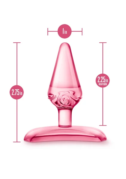 Blush Play With Me Hard Candy Anal Toy - Purple