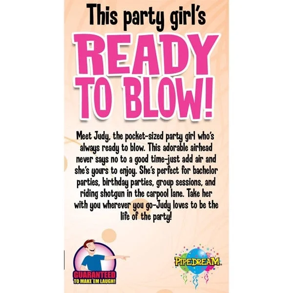 Travel Size Judy Blow Up Doll