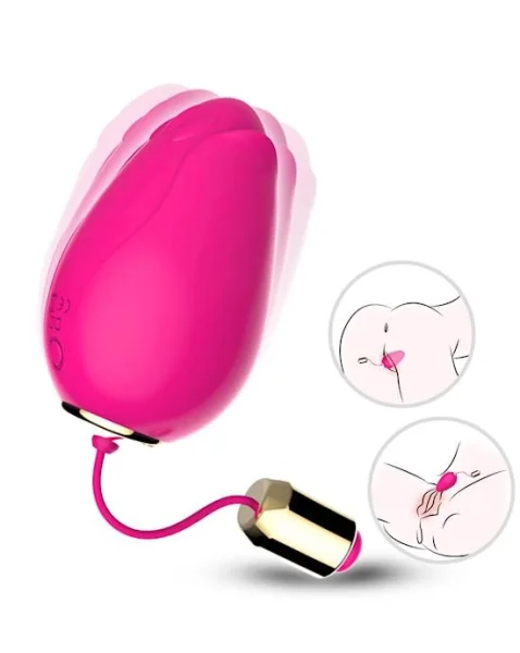 Mandala Clitoral Vibrator - Pink - 2.3 Inch