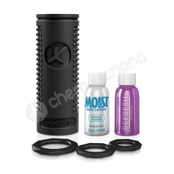 PDX Elite Black EZ Grip Stroker