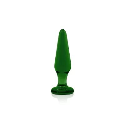 Crystal Tapered Plug Medium Green