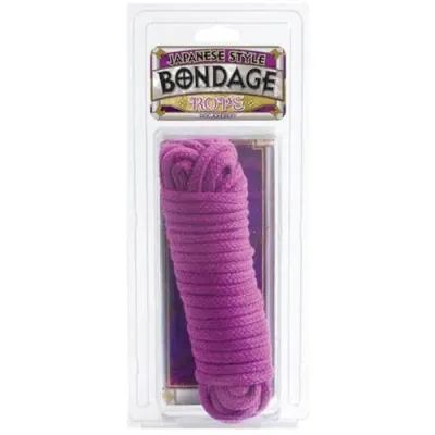 Bondage Rope Cotton Japanese Style Purple