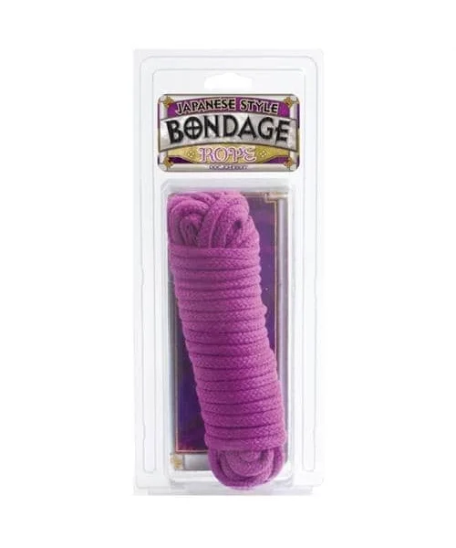 Bondage Rope - Cotton - Japanese Style - Purple