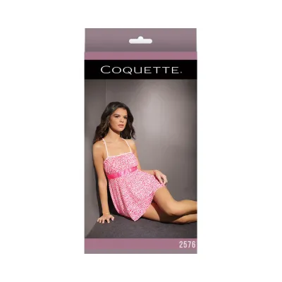 Baby Doll Pink white Os