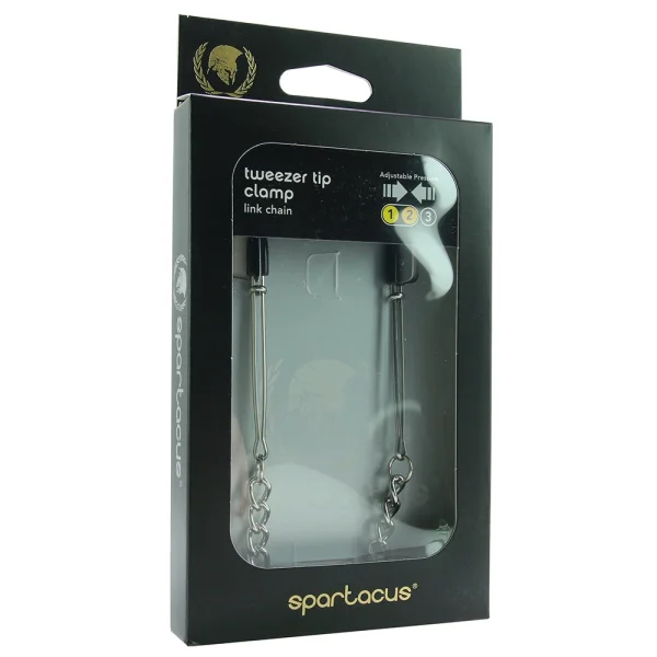 Tweezer Clamp with Link Chain