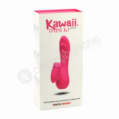 Kawaii Daisuki 2 Cerise Rechargeable Vibrator