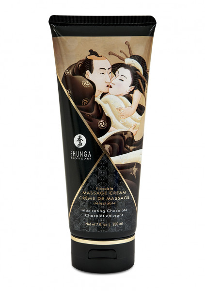 Intoxicating Chocolate Kissable Massage Cream - 200 ml - The Best Massage Oil For Couples