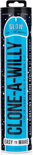 Clone a Willy Glow in the Dark Blue