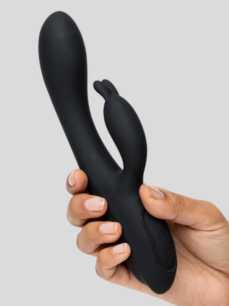 Lovehoney Heat Wave Warming Rechargeable Silicone Rabbit Vibrator