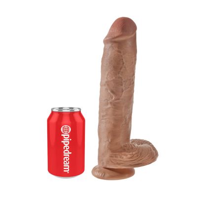 King Cock 11 Inch Cock With Balls Tan 11 Inch