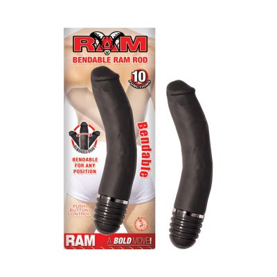 Ram Bendable Ram Rod 10 Function Waterproof Black