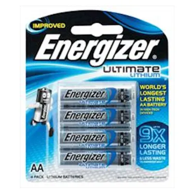 Energizer Ultimate Lithium Aa 4pk