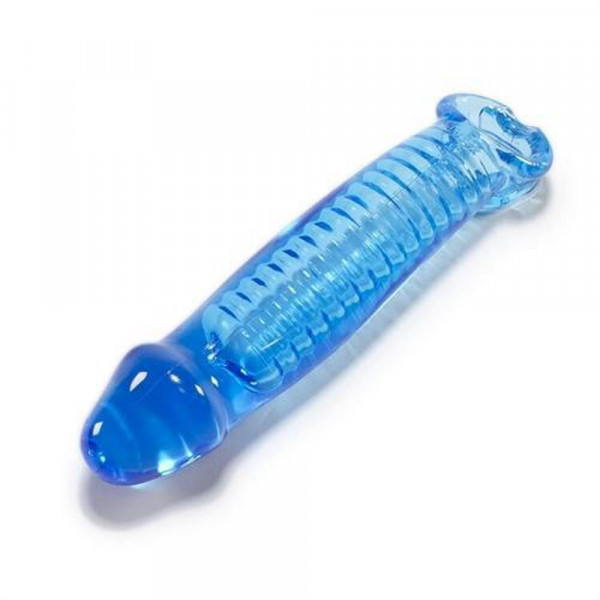 Oxballs Muscle Smooth Cocksheath Atomic Jock Penis Extender - Ice Blue — image 2 of 6