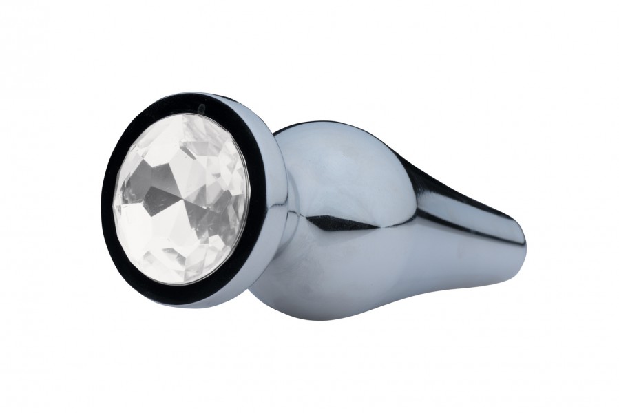 Lucent Bejewelled Metal Butt Plug