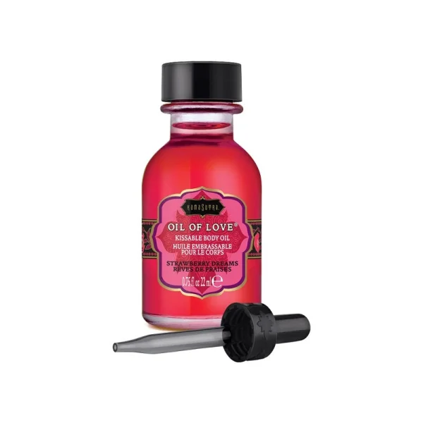 Kama Sutra Oil Of Love With Applicator Strawberry Dreams 0.75 fl oz