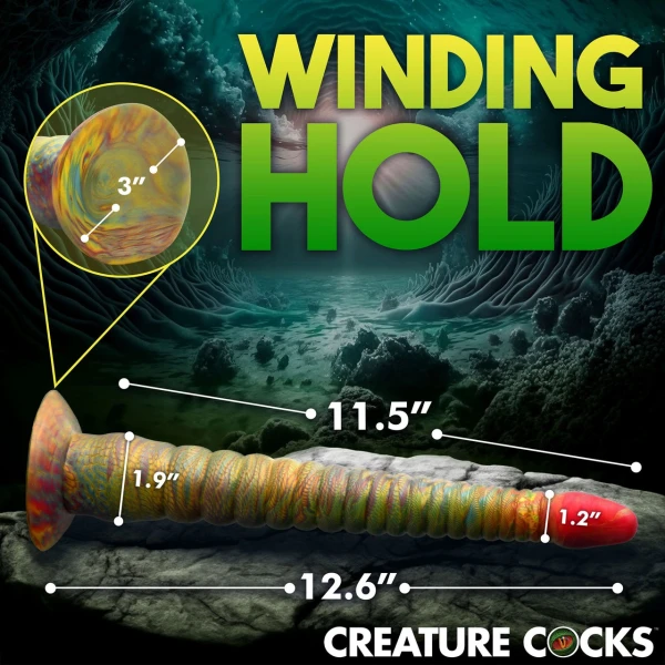Tenta-Dick 12.5" Silicone Suction Cup Dildo By Creature Cocks
