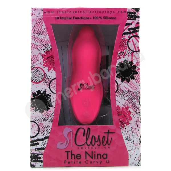The Nina Petite Curvy G Pink Vibrator