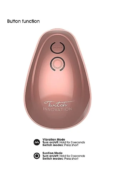 Shots - Innovation - Twitch Hands - Free Suction & Vibration Toy - Rose — image 7 of 8
