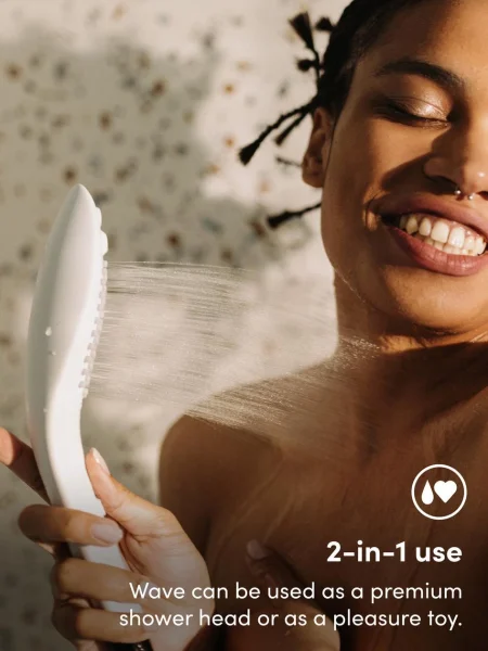 Womanizer X hansgrohe Wave Clitoral Stimulation Shower Head