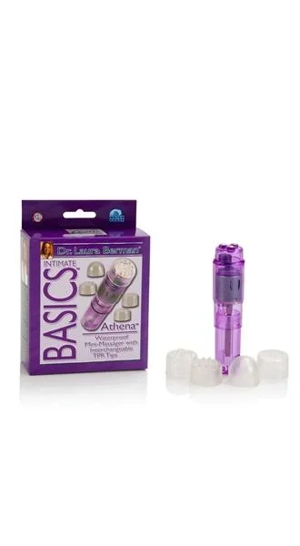 Berman Center Intimate Accessories Athena Waterproof Mini Massager Pink Box