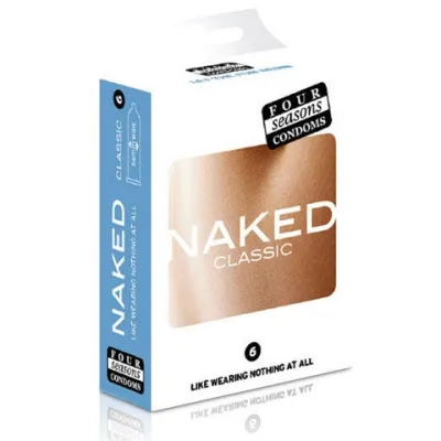 Four Seasons Naked Condom Classic 6 Pack
