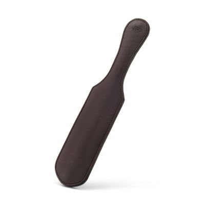 Coco de Mer Leather Paddle Brown