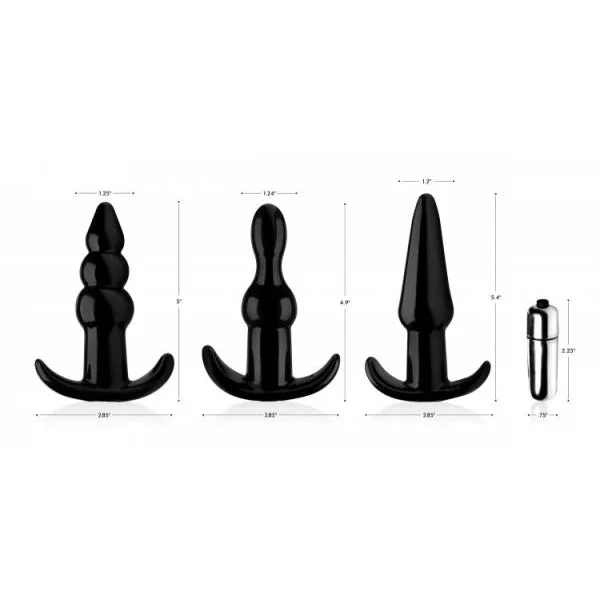 Frisky Thrill Anal Plug Set