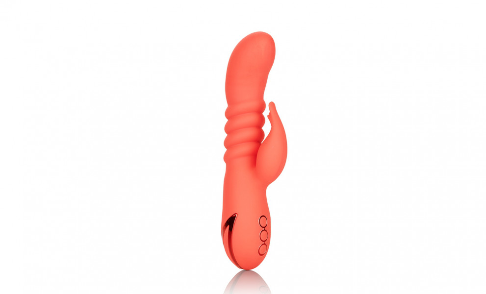 CalExotics Orange County Cutie Thrusting Rabbit Vibrator