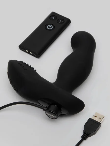 Nexus Boost Remote Control Rechargeable Prostate Massager with Inflatable Tip