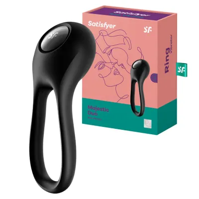 Satisfyer Majestic Duo Vibrating Cock Ring