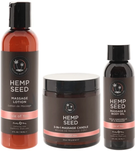 Hemp Seed - Massage In A Box - Isle Of You