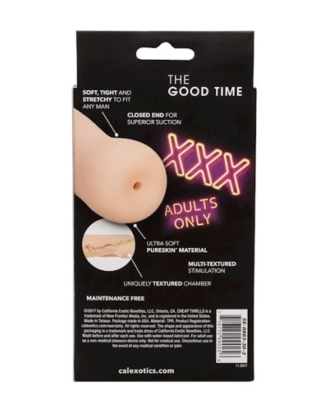 Cheap Thrills - The Good Time Mastorbator - Ivory