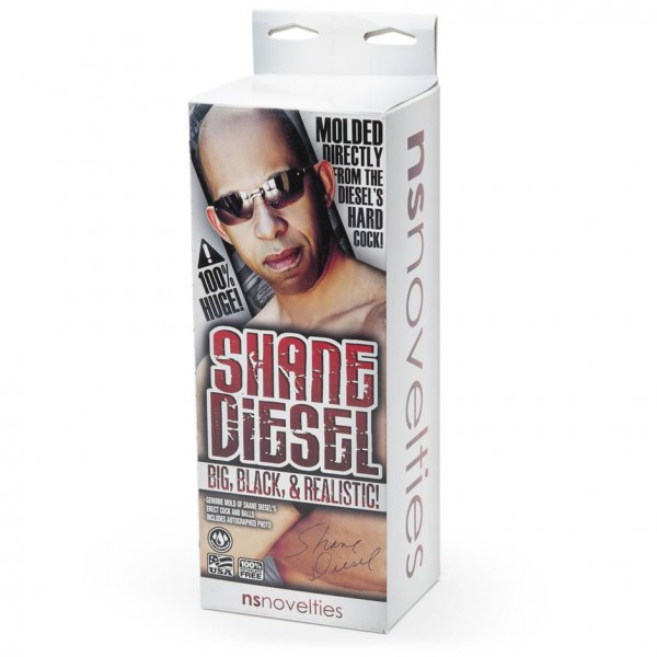 Shane Diesel Realistic Dildo with Balls and Suction Cup 10 Inch