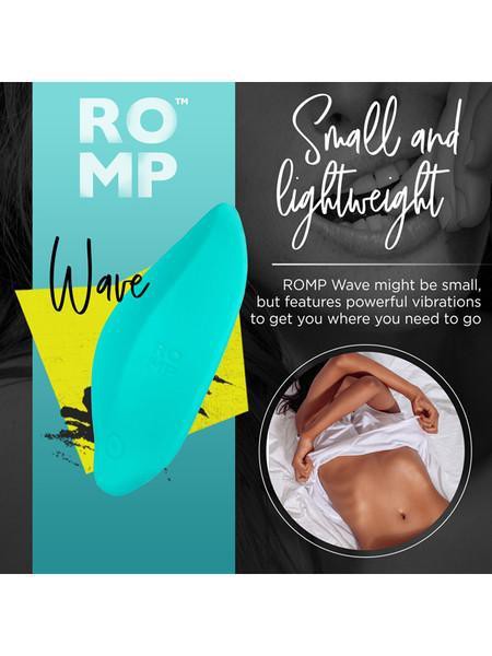 Romp Wave 4.6" Flexible Silicone Lay On Massager