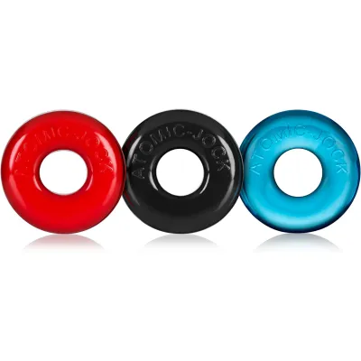 Oxballs 3 Piece Donut Black Ringer Small 75 Gram