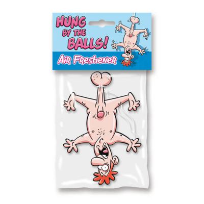 Hung By The Balls Air Freshener Novelty Car Air Freshener