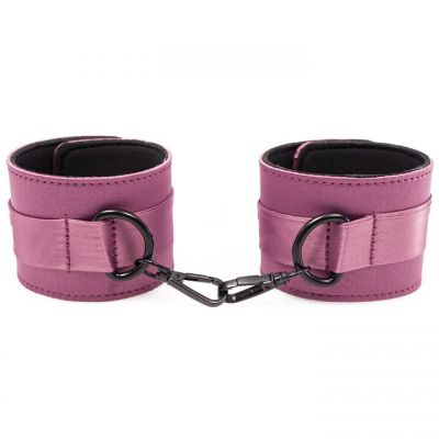 Bind Blush Pink Satin Tie Handcuffs