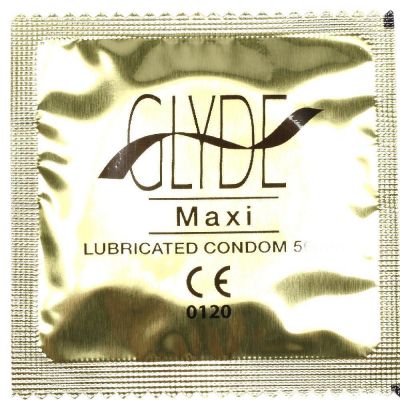 Glyde Maxi Large Size Vegan Condoms 36 Pack