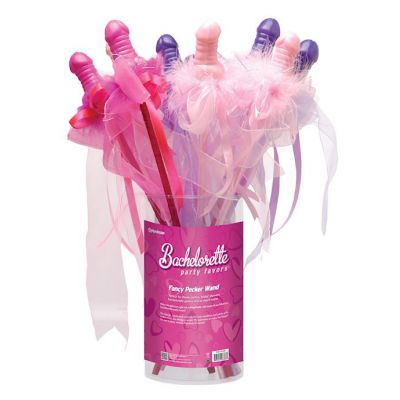 Fancy Pecker Wand Pink Baby Pink One Size