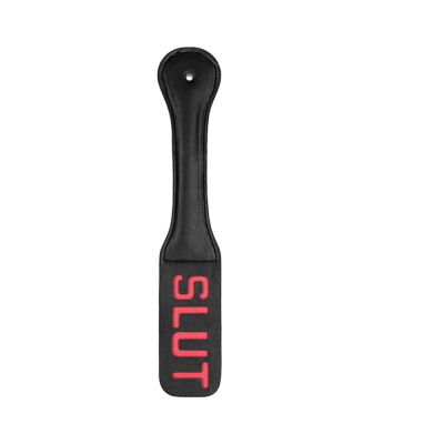 Ouch Paddle Slut Black