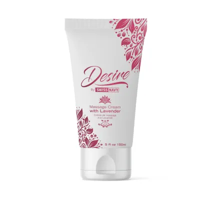 Desire by Swiss Navy Massage Cream with Lavender 5 oz